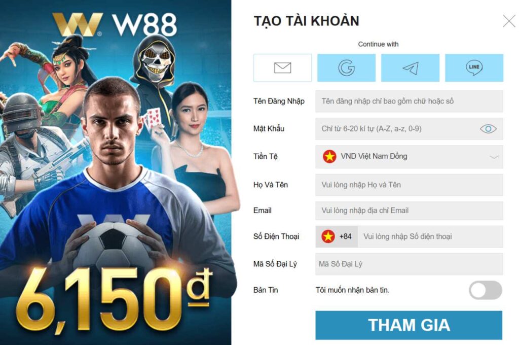Dẫn Đăng w88